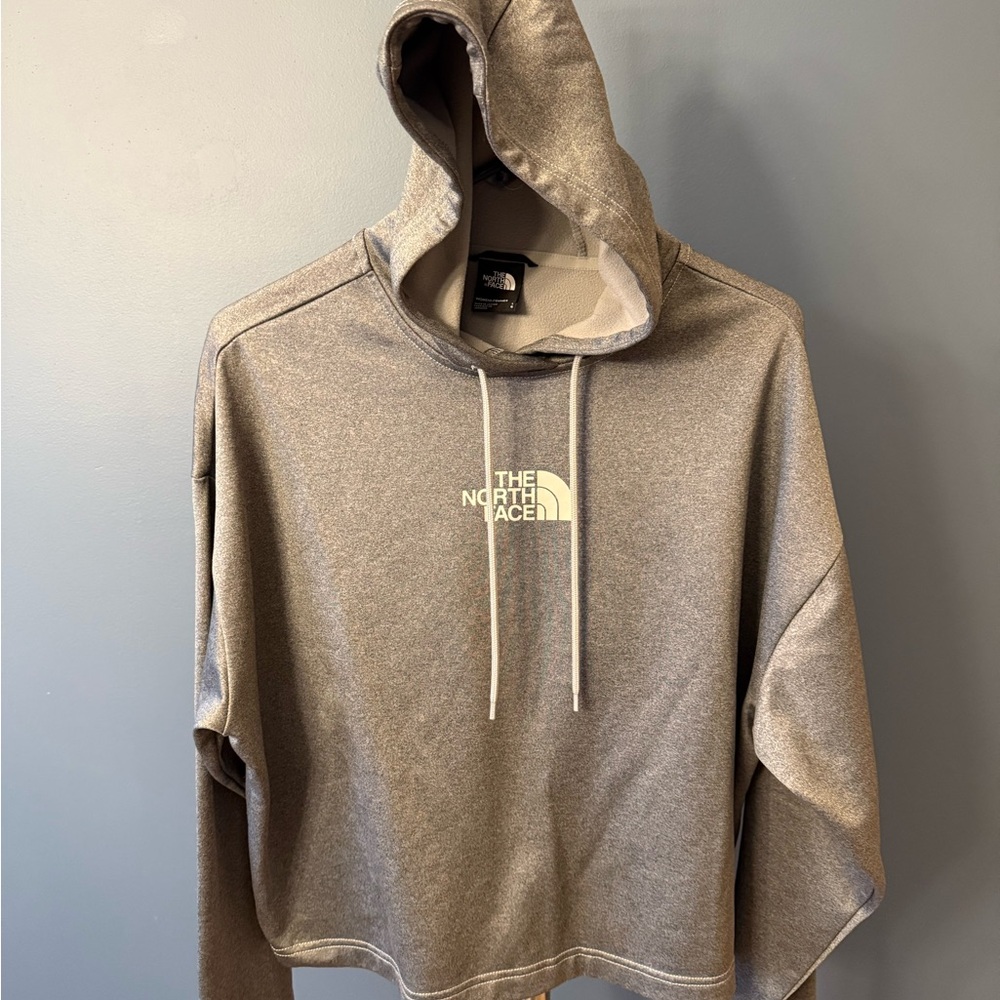 The North Face Heather Gray Pullover Hoodie